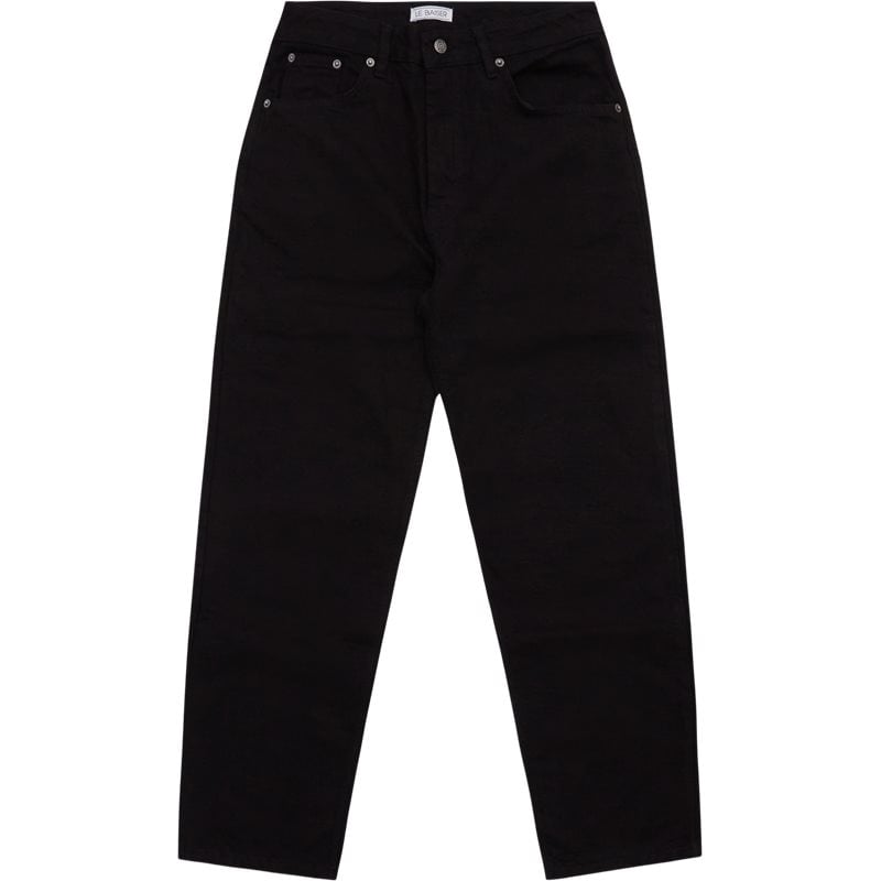 Le Baiser Pessac Pure Black Jeans Sort