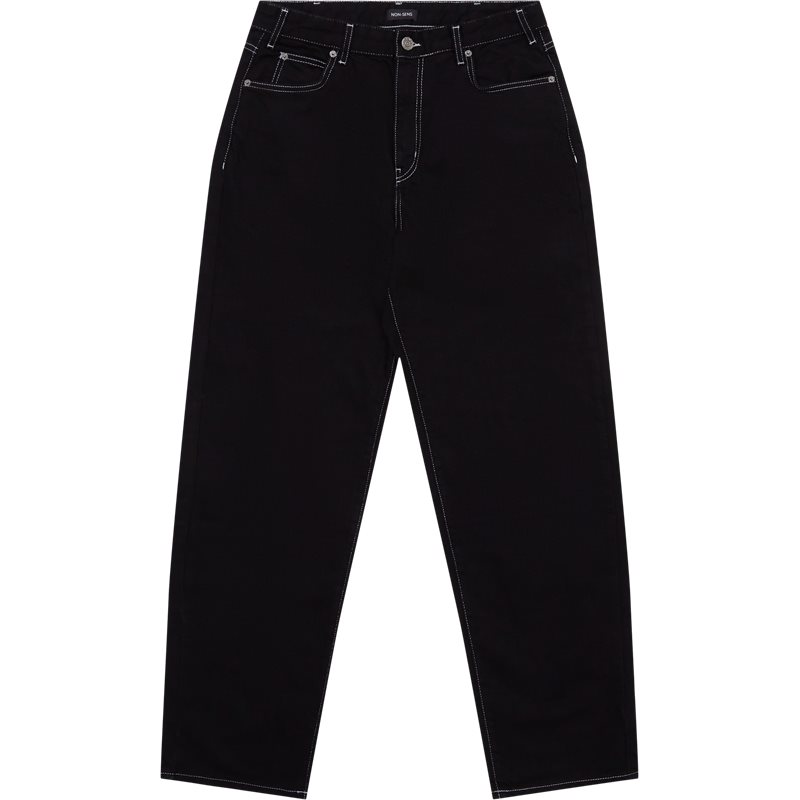 Non-sens Alaska Black Jeans Sort