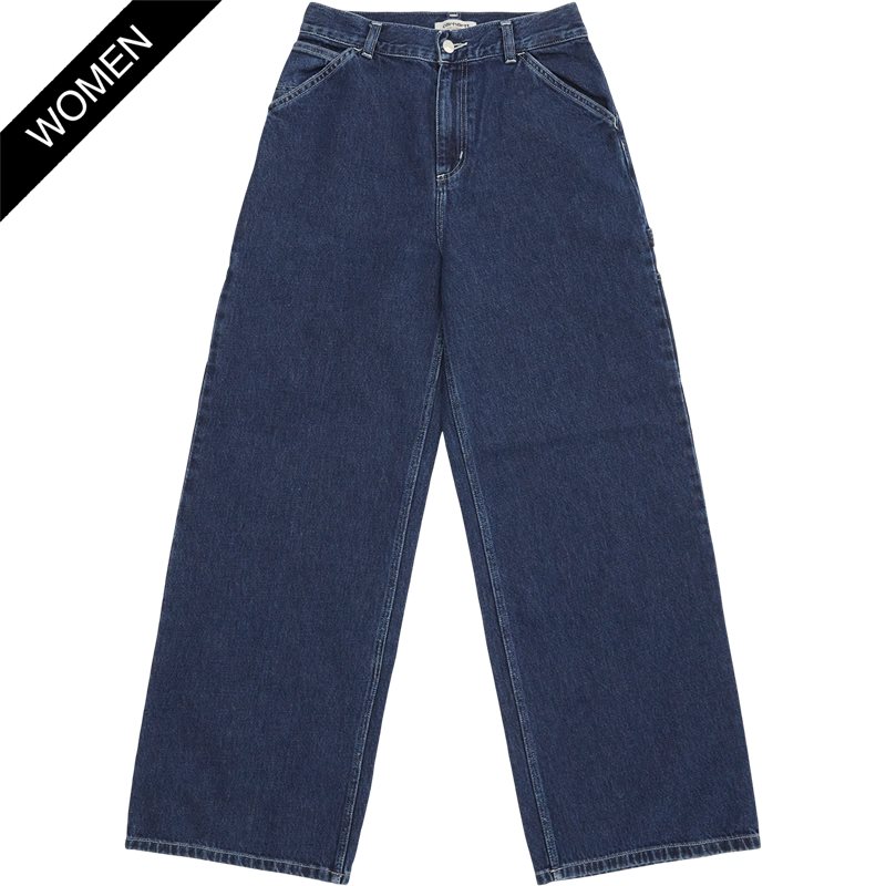 Carhartt Women W Jens Pant I032709 0106 Blue Stone Washed