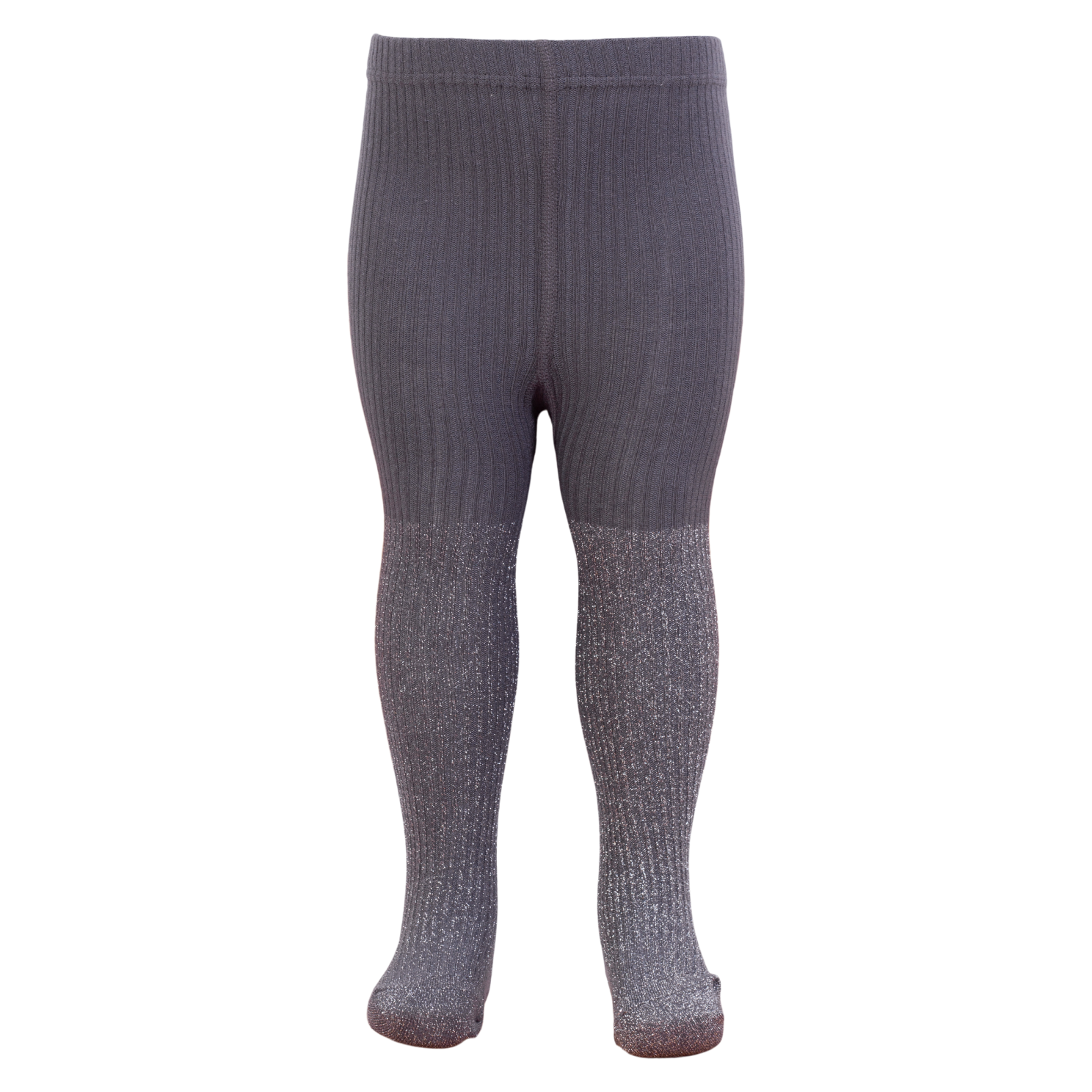 Impala Mia Børne Strømpebukser - Grey W - Silver Lurex 7 8