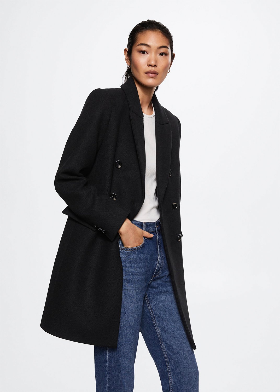 Wool Doublebreasted Coat