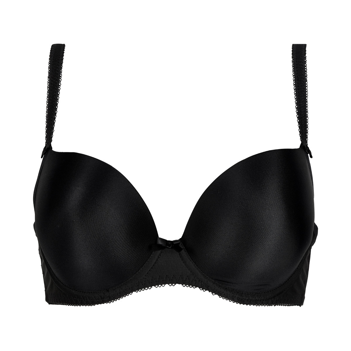 Freya Deco Moulded Plunge Bh  Farve: Sort  Størrelse: 70h  Dame