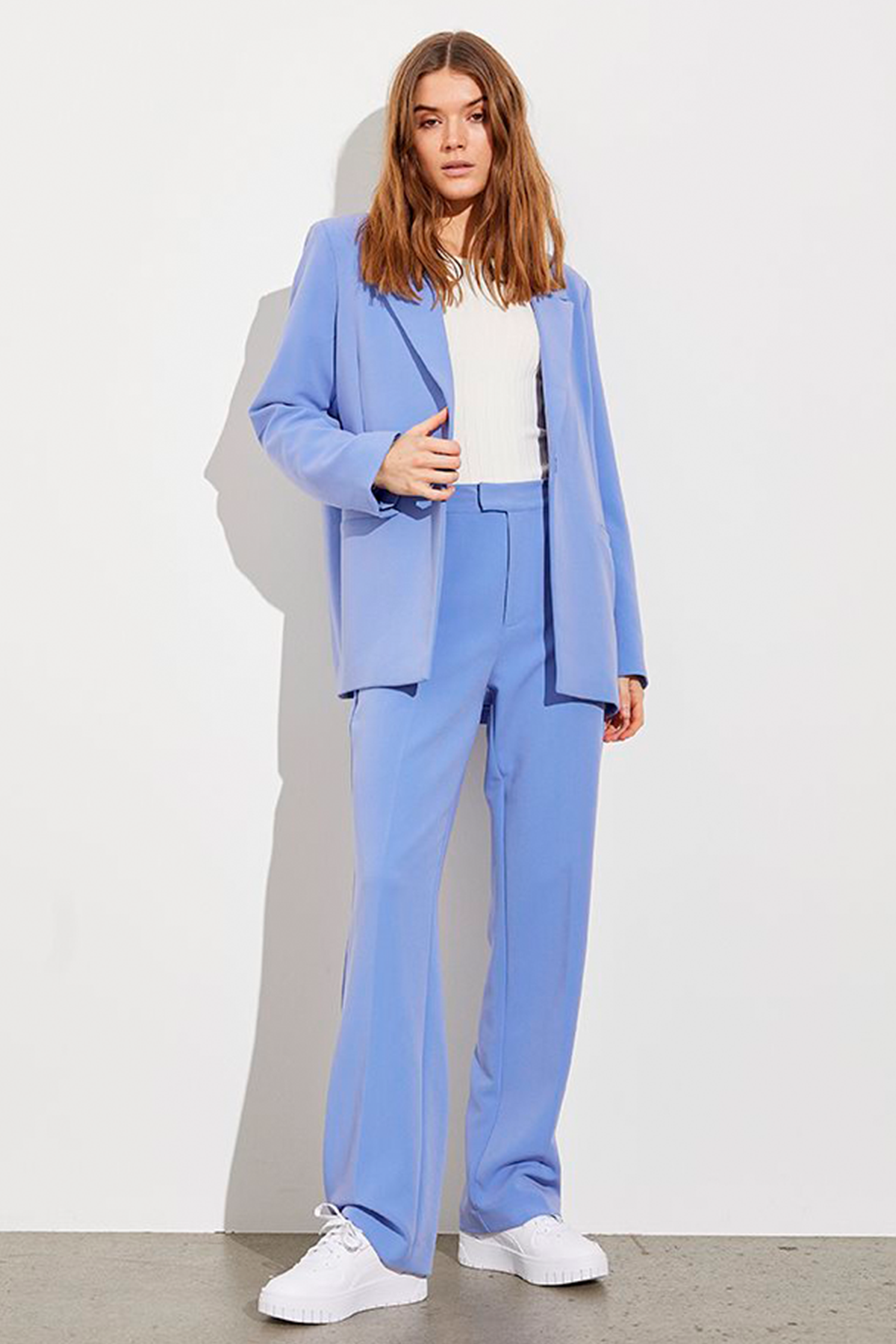 Mbym Maeva Blazer J  Farve: Deep Periwinkle  Størrelse: L  Dame