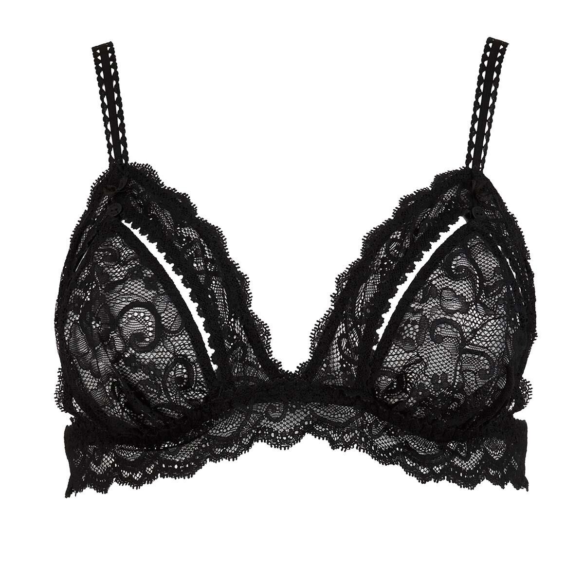 Aubade Boite A Desir Open-up Bh P Noir  Farve: Sort  Størrelse: Onesize  Dame