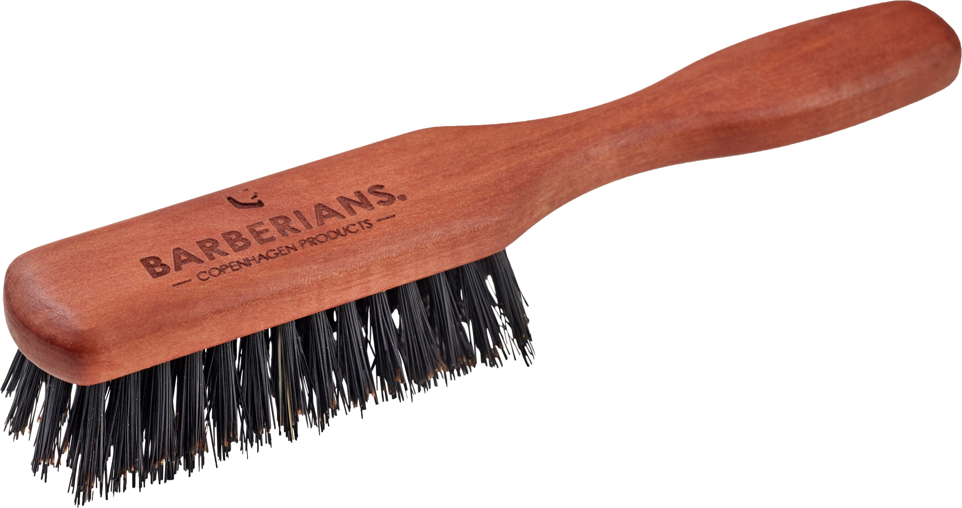 Beard Brush With Handle  Wood
