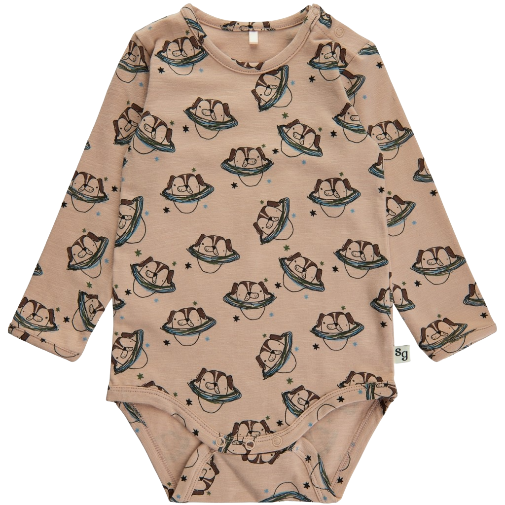 Soft Gallery Drenge Body I økologisk Bomuld - Cuban Sand - 3m