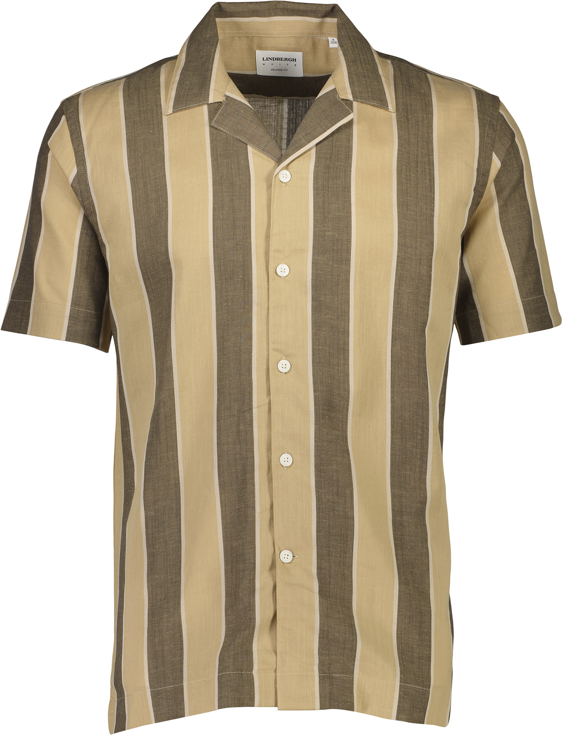 Striped Linen Cotton Shirt S S