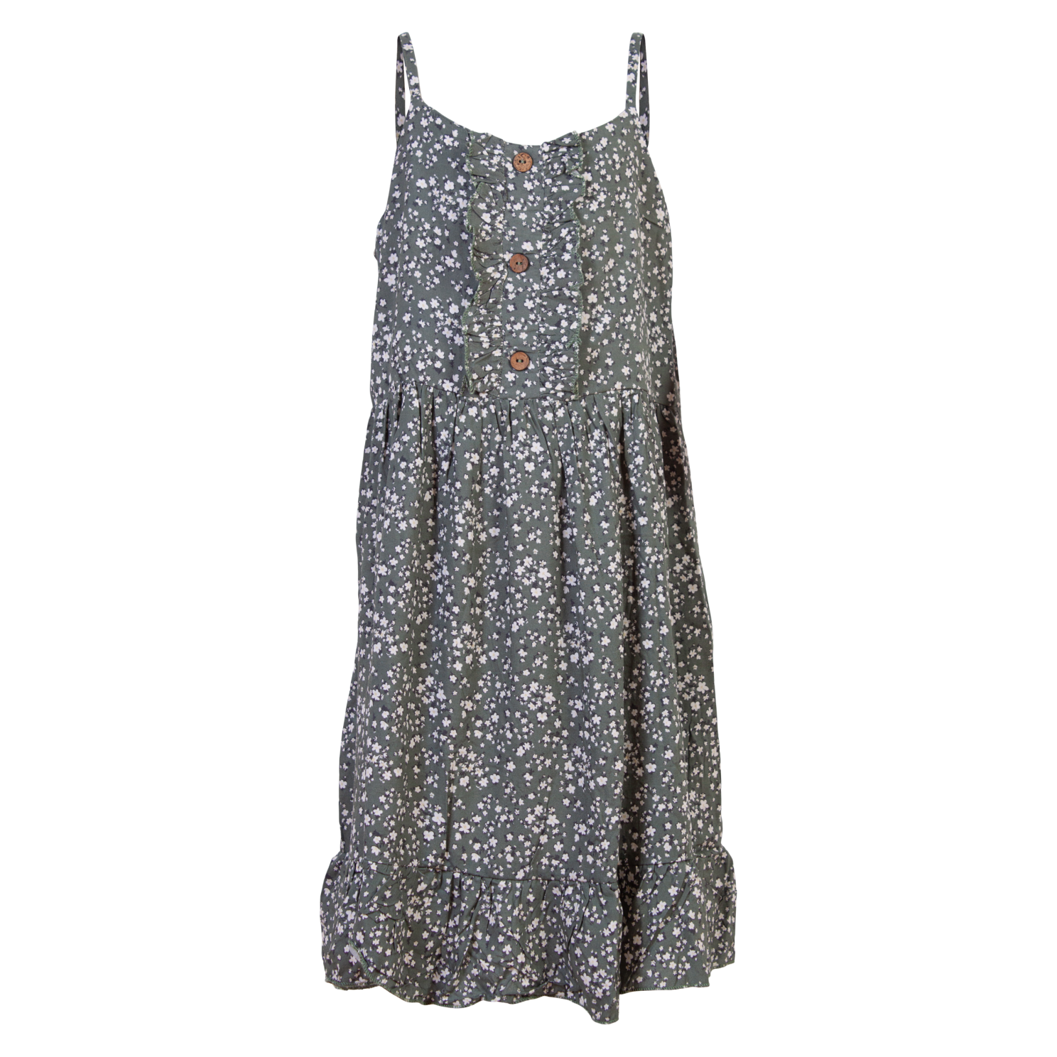 Baby Colors Pige Kjole - Khaki - 146 152
