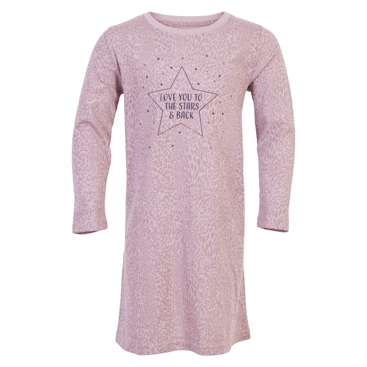 Queenz Indy Pige Nattøj - Deauville Mauve Aop - 92