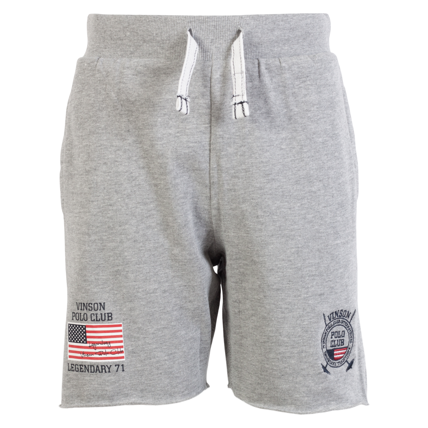 Vinson Drenge Shorts - Grey Melange - 16