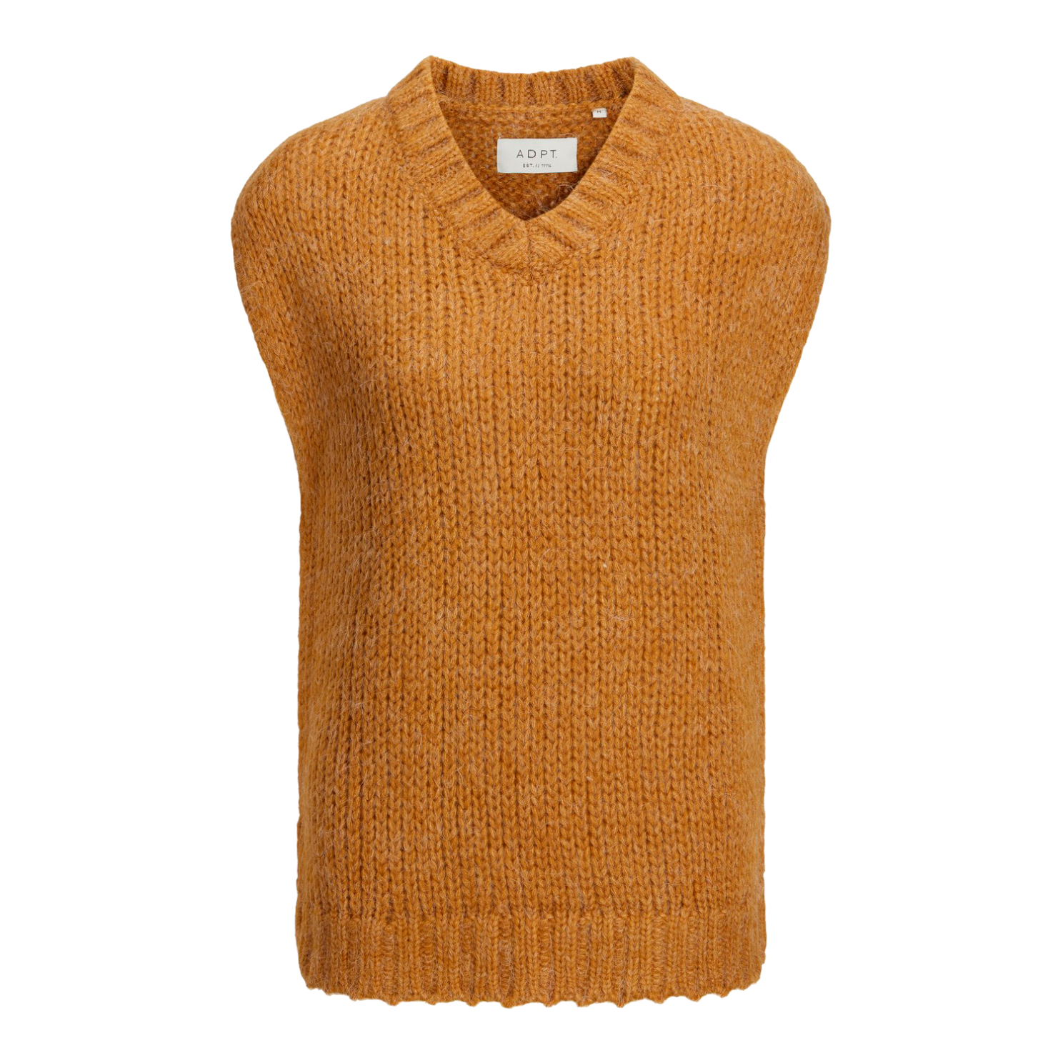 Adpt Dame Strikvest - Cumin - S