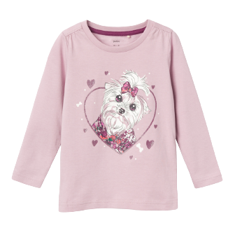 Guppy Pige Bluse - Dawn Pink - 110