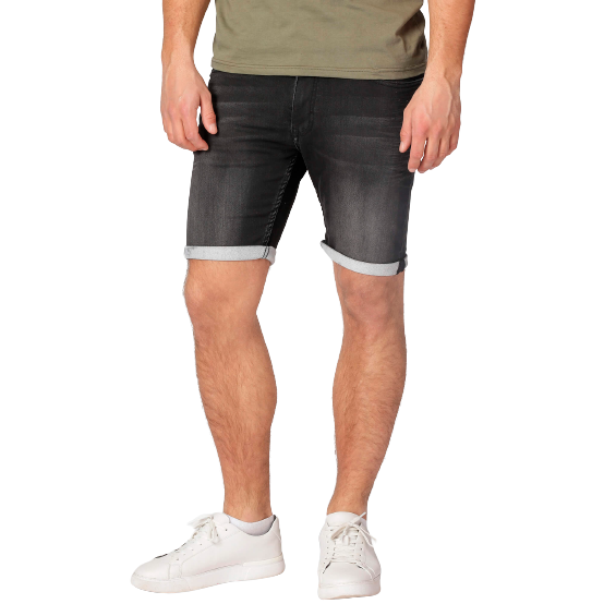 Marcus Herre Shorts - Dk  Bleach Wash - 36