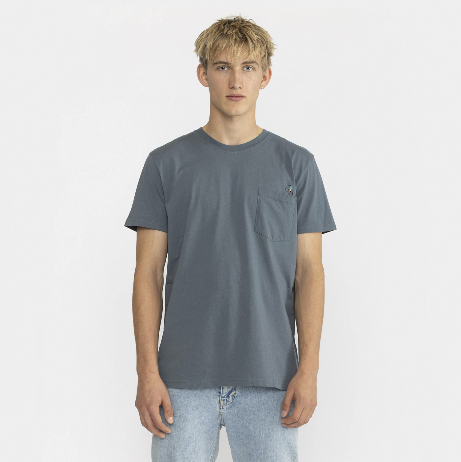 A Regular Fit Round Neck Tshirt Made In Organic Cotton And
