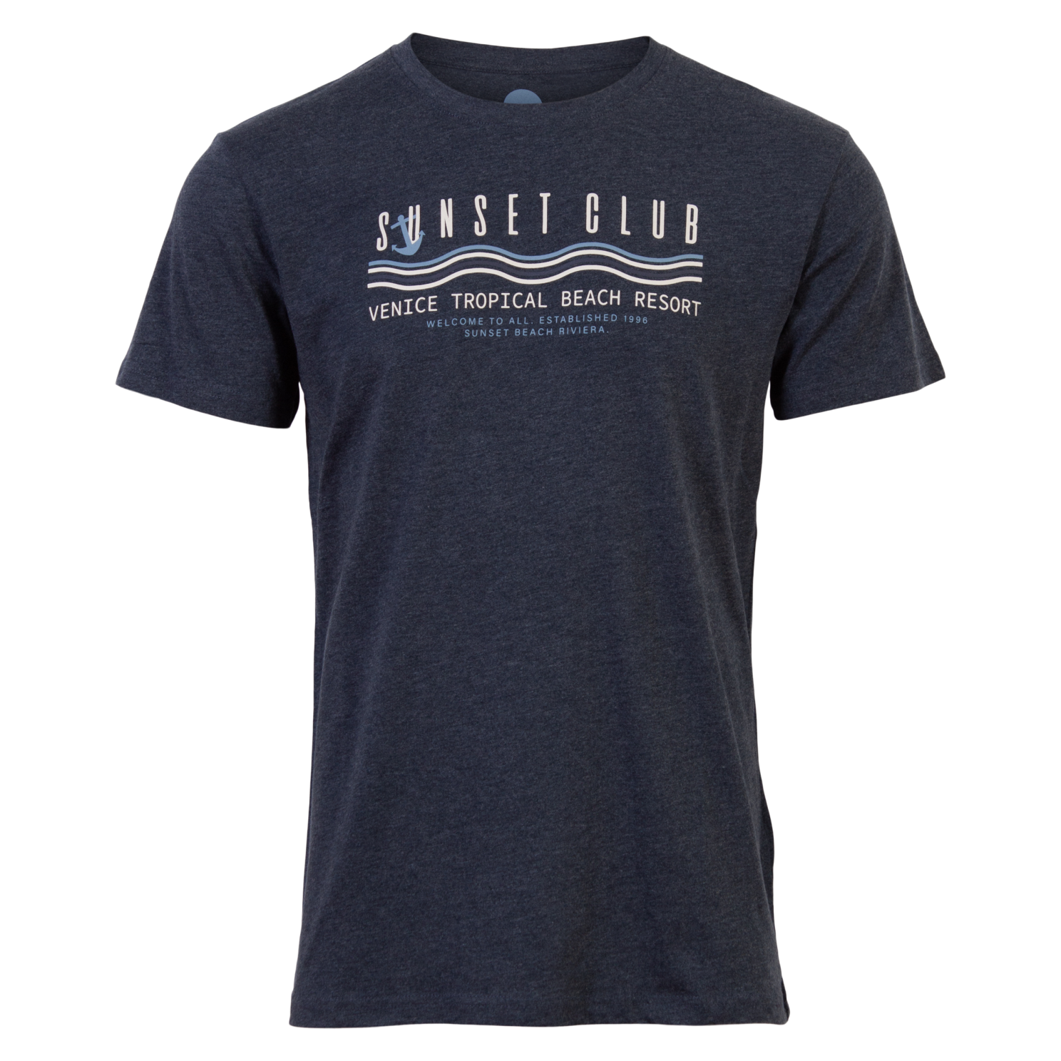 Marcus Herre T-shirt - Dk  Navy Mix - L