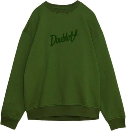 Noel Aa Script Embroidery Sweatshirt