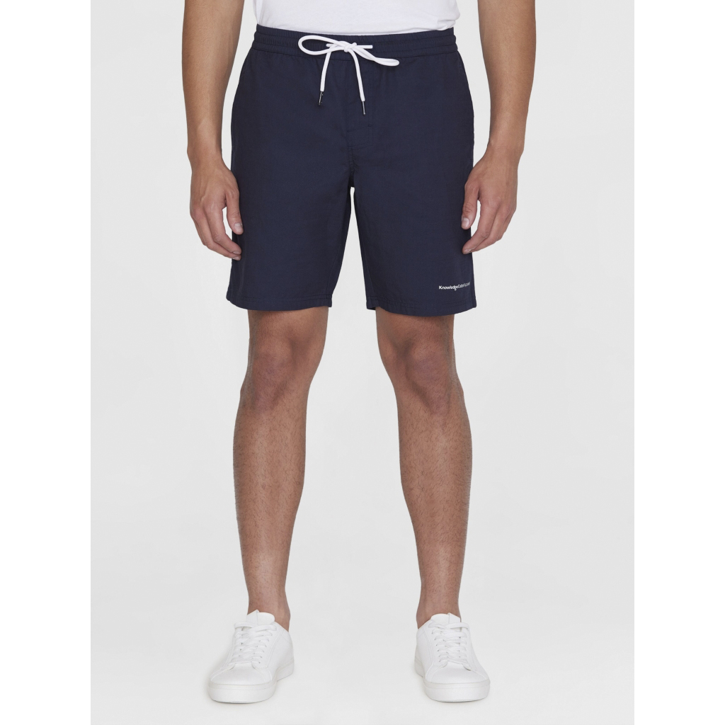 Boardwalk Shorts With Elastic Waist Gots Vegan