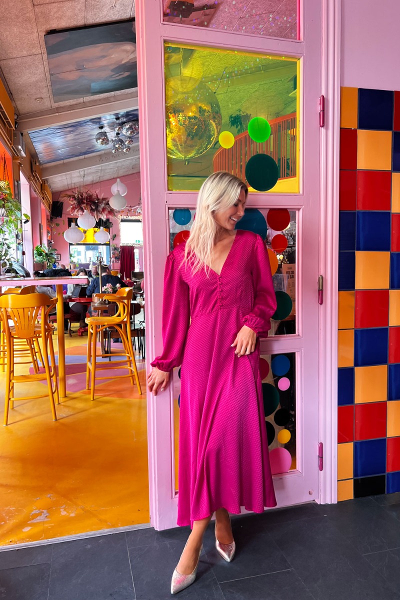 A-view - Kjole - Enitta Dress - Pink