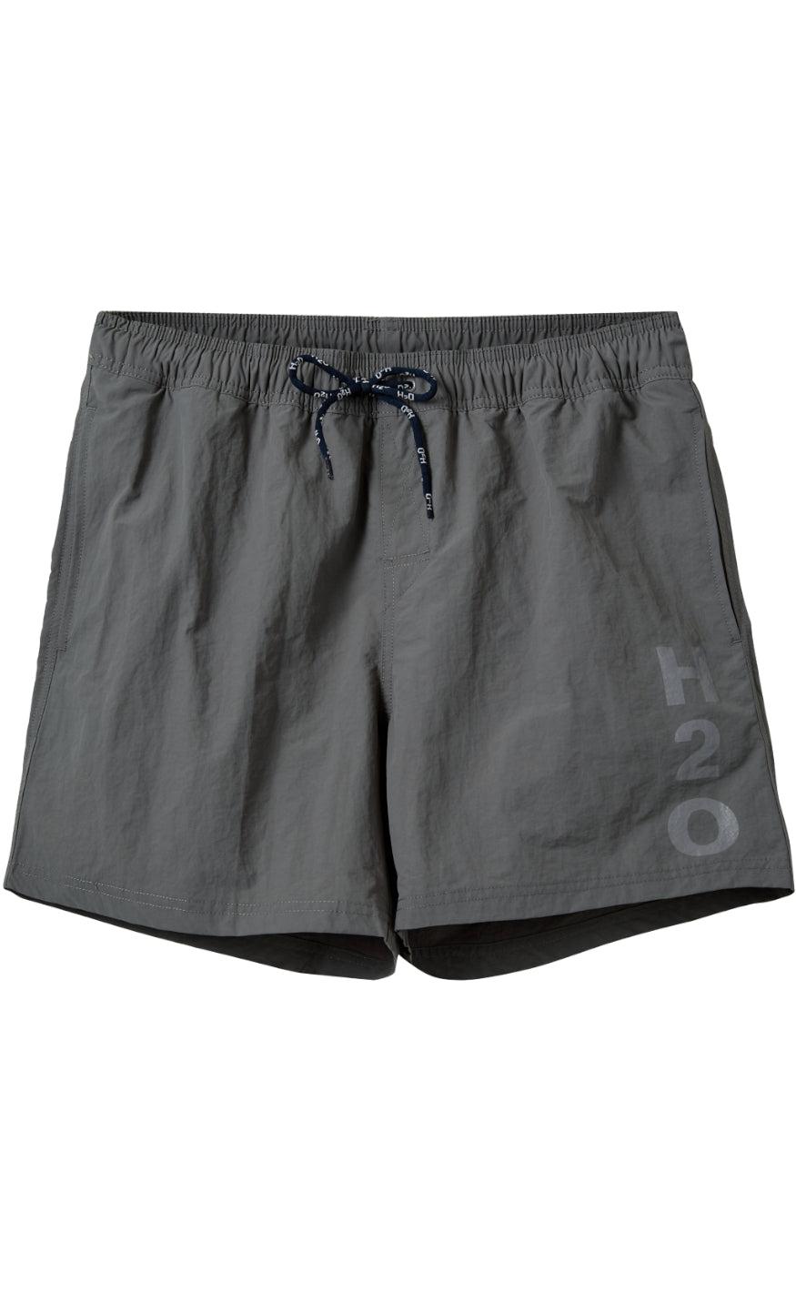 H2o Shorts - Leisure Logo - Dark Grey